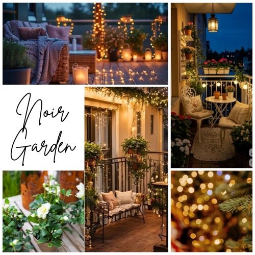 Noir Garden Gece Bahçesi Midi